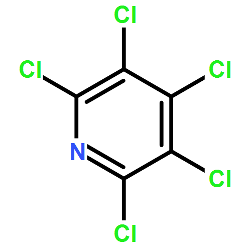 五氯吡啶CAS2176-62-7结构式