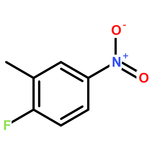 2-氟-5-硝基甲苯CAS455-88-9结构式