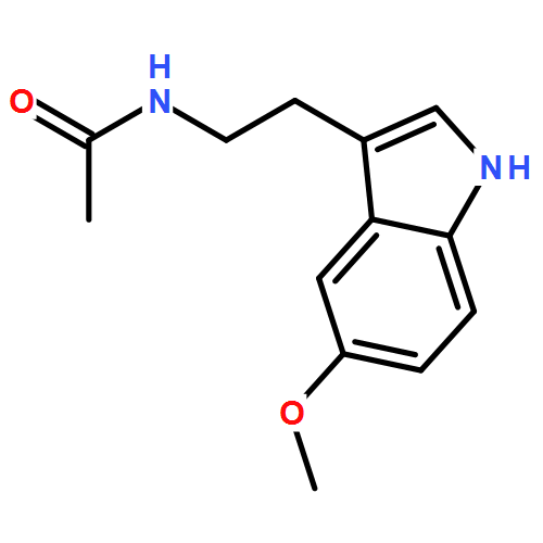 褪黑素|73-31-4结构式